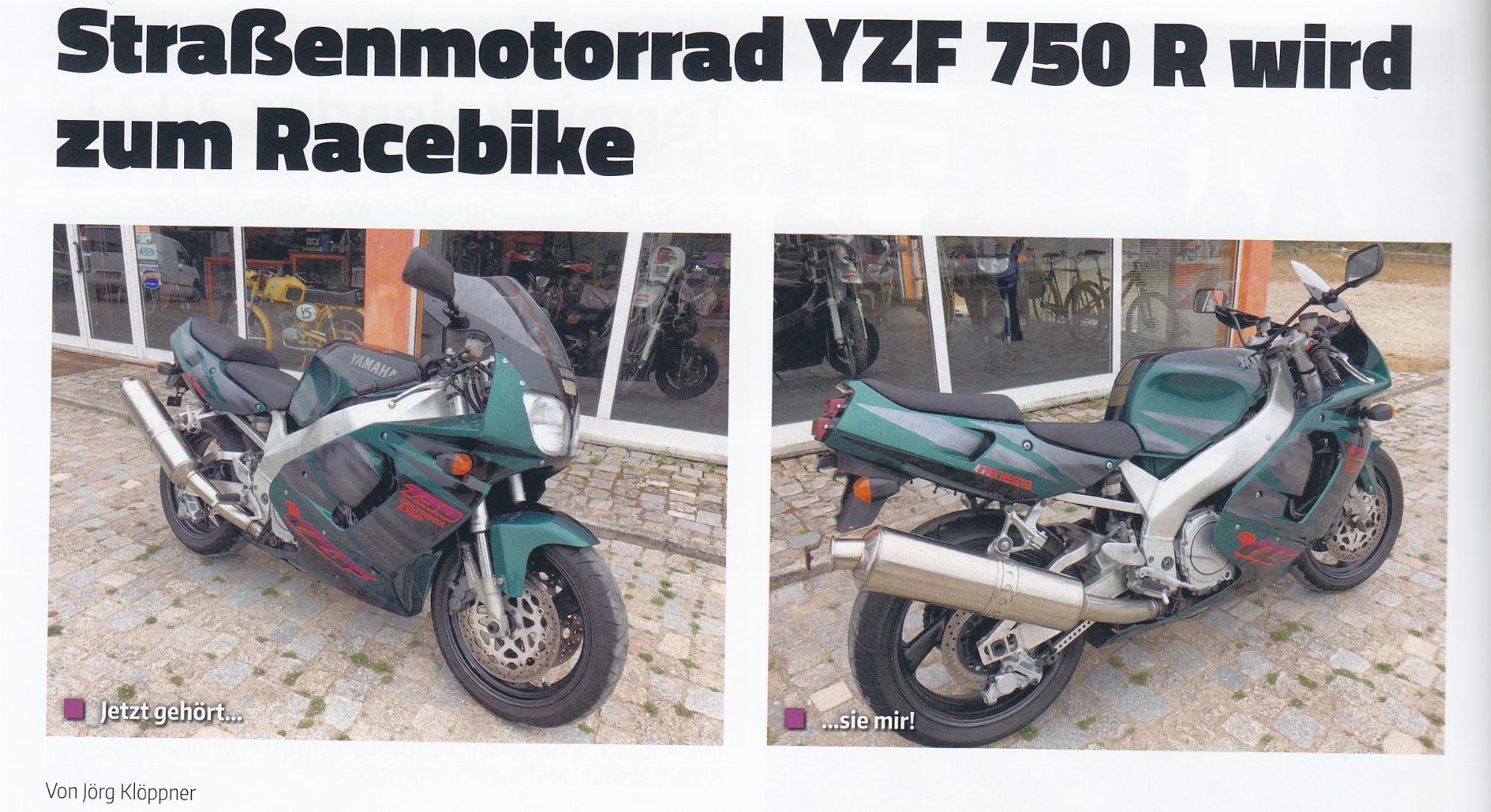 YZF 750 Teil1